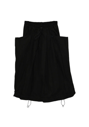Yohji Yamamoto R-volume skirt - Black
