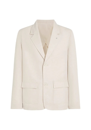 Karl Lagerfeld buttoned pocket blazer - Brown