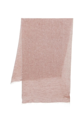 Eleventy fringed scarf - Pink