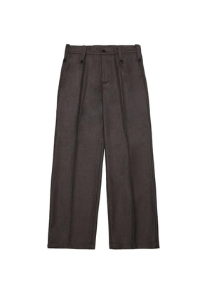 Paura Kyris button trousers - Brown