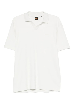 BOSS short-sleeve polo shirt - White