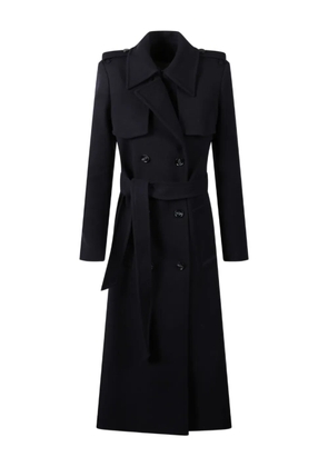 IVY OAK Charlotte Ann double-breasted belted coat - Black