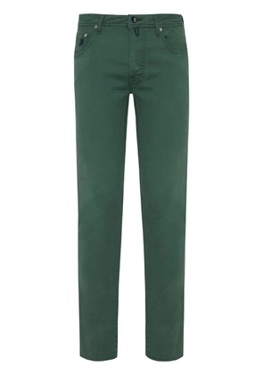 Vilebrequin mid-rise gabardine trousers - Green