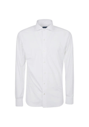 Barba button-fastening shirt - White
