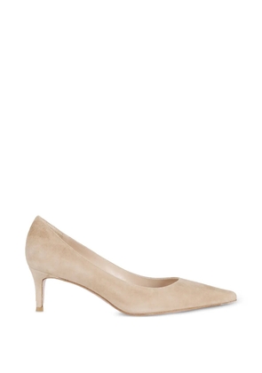 Roberto Festa pointed-toe suede pumps - Neutrals
