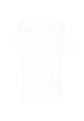 Yohji Yamamoto high gauge cotton jersey T-shirt - Neutrals
