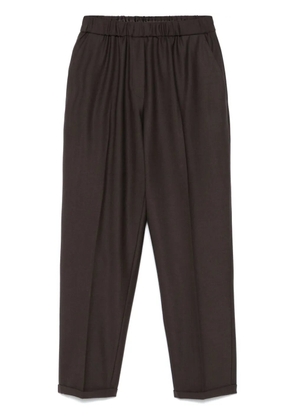 Antonelli tapered trousers - Brown