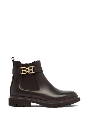 Bally b-chain leather chelsea boots - Brown