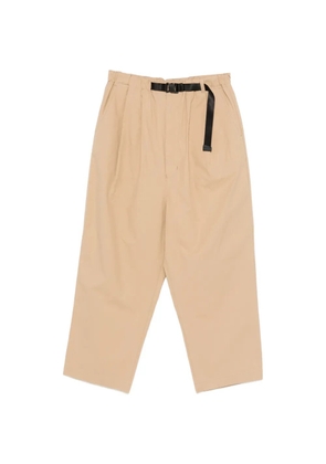 Comme des Garçons Homme pleated belted trousers - Neutrals
