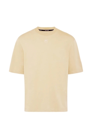 Marine Serre moon logo crewneck T-shirt - Neutrals