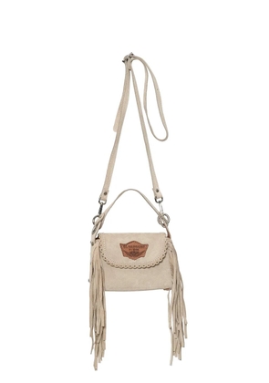 EL VAQUERO Daria fringed tote bag - Neutrals