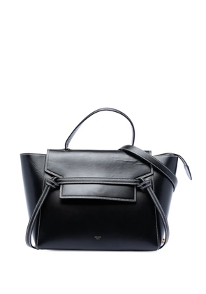 Celine Pre-Owned 2016 Mini Smooth Calfskin Belt Bag satchel - Black