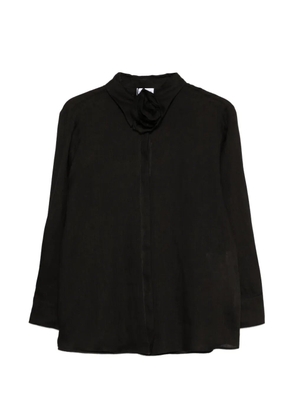 Marella Editore floral-embellishment shirt set (set of two) - Black