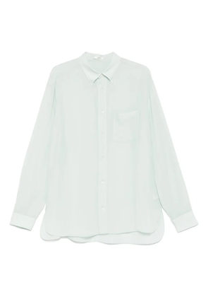 The Row Bresson cotton shirt - Green