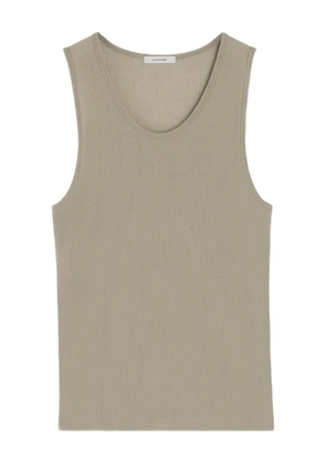 LEMAIRE ribbed crewneck tank top - Neutrals
