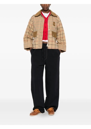 Barbour Mackworth corduroy-collar jacket - Neutrals