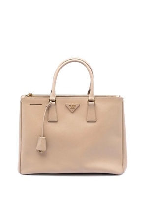 Prada Pre-Owned 2010-2025 Large Saffiano Lux Galleria Double Zip tote bag - Brown