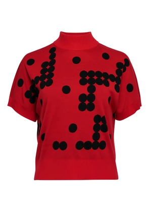 Akris Punto polka dot collection shorts - Red