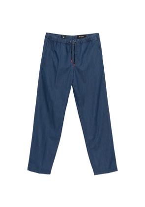 Kiton drawstring trousers - Blue