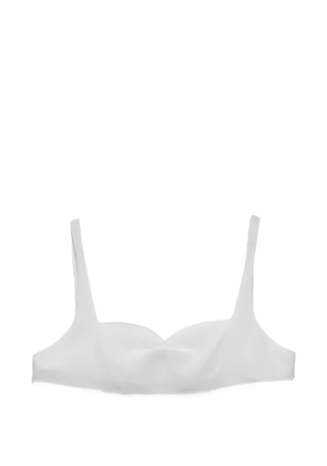 Prada crepe de chine top - White