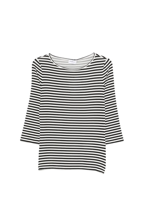 Marella Euro striped top - Black