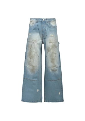 BREATH distressed wide-leg jeans - Blue