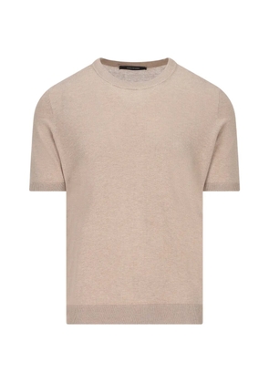 Tagliatore ribbed T-shirt - Neutrals