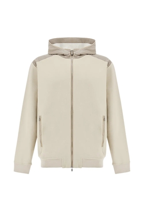 Paul & Shark zip-up hooded jacket - Neutrals