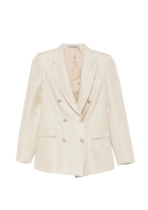 Tagliatore double-breasted blazer - Neutrals