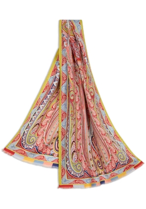 ETRO wool scarf - Red