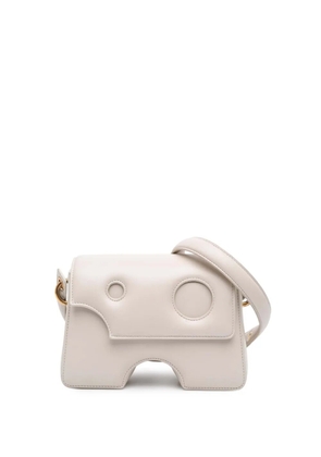 Off-White Pre-Owned 2021-2025 Leather Burrow 22 crossbody bag