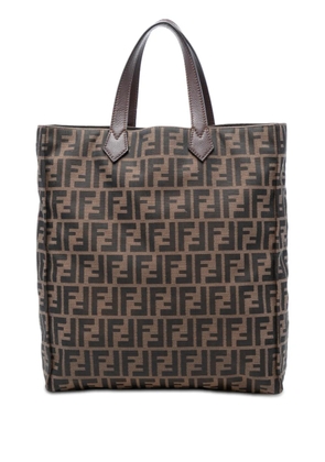 Fendi Pre-Owned 2010-2026 Zucca Canvas Vertical Shopping tote bag - Brown