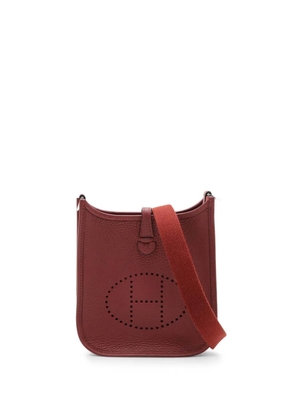 Hermès Pre-Owned 2024 Clemence Evelyne TPM 16 crossbody bag - Red