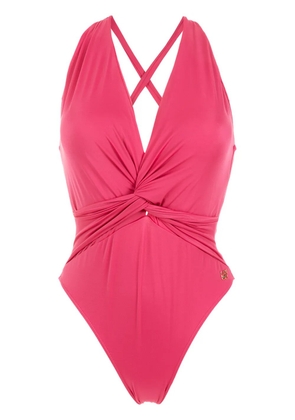 Brigitte Alice ruched swimsuit - Pink