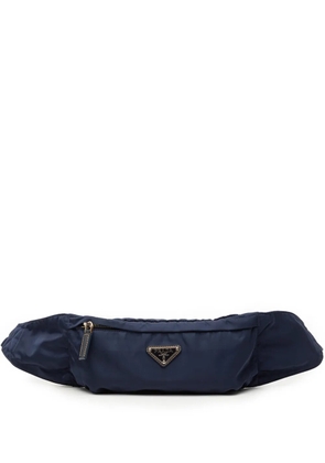 Prada Pre-Owned 2013-2025 Tessuto belt bag - Blue