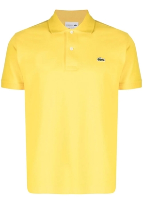 Lacoste L.12.12 logo-embroidered polo shirt - Yellow