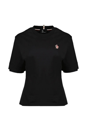 Moncler Grenoble logo T-shirt - Black
