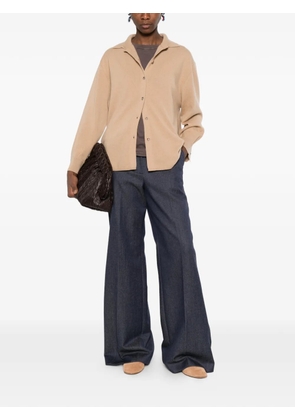 Allude buttoned cardigan - Neutrals