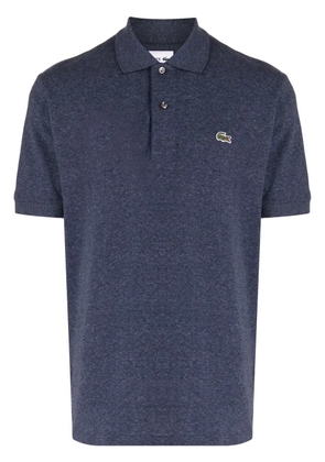 Lacoste logo-appliqué cotton polo shirt - Blue