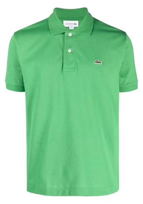 Lacoste logo-patch polo shirt - Green