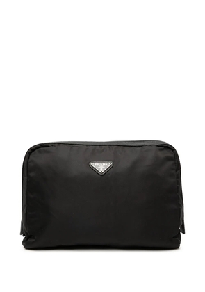 Prada Pre-Owned 2000-2012 Tessuto Cosmetic pouch - Black