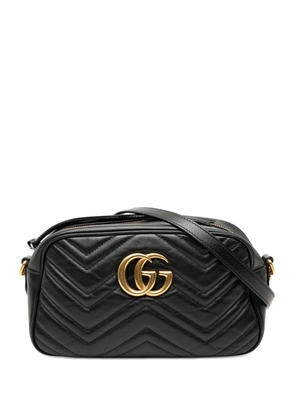 Gucci Pre-Owned 2016-2025 Small GG Marmont Matelasse Leather crossbody bag - Black