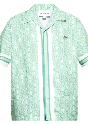 Lacoste monogram shirt - Green