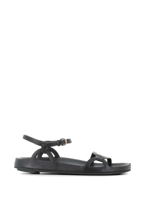 Del Carlo leather sandals - Black