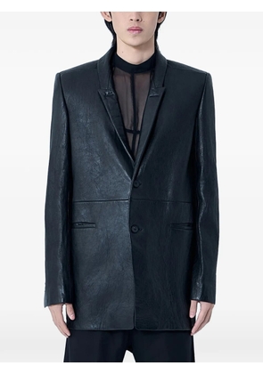 Rick Owens single-breasted blazer - Black