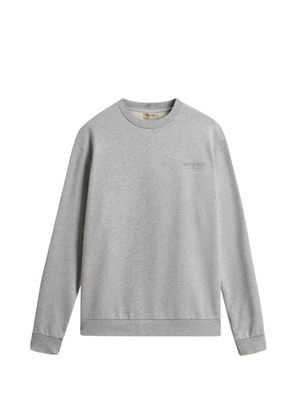 Woolrich macro logo sweatshirt - Grey