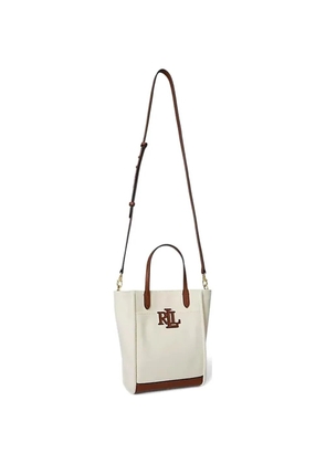 Lauren Ralph Lauren small Cameryn logo-detail tote bag - Neutrals