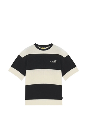 IUTER striped knit T-shirt - Black