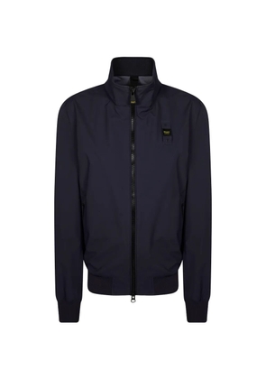 Blauer Anson zip-up bomber jacket - Blue