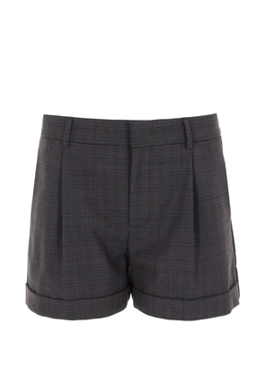 Moschino cuffed pleated shorts - Grey